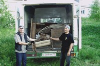 Экспедиция в Заонежье. Село Толвуя, июль 2006 г.
