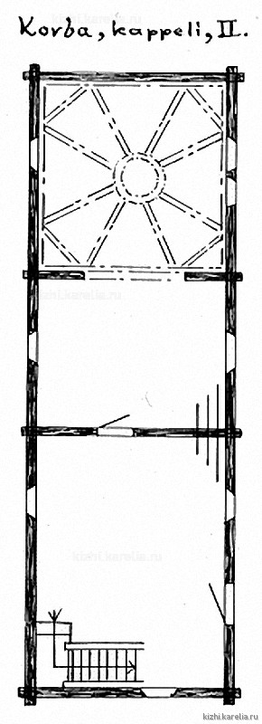 Часовня в д.Корба. План. Реконструкция 2-го этапа строительства