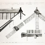 Л. 17. Дом Бровина, д. Онежаны. Тех. арх. Д.Г. Сафонова. 1949 г. Детали кровли (обмер)