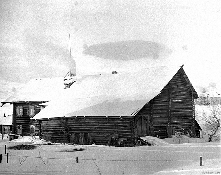 Дом И.М.Абрамова в д.Космозеро. 24.01.1943.