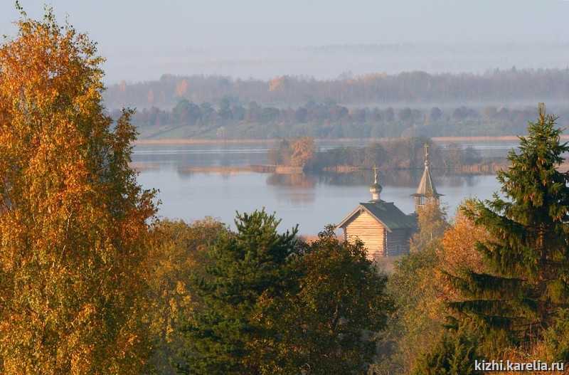 Часовня Успения Богородицы, деревня Васильево. Остров Кижи