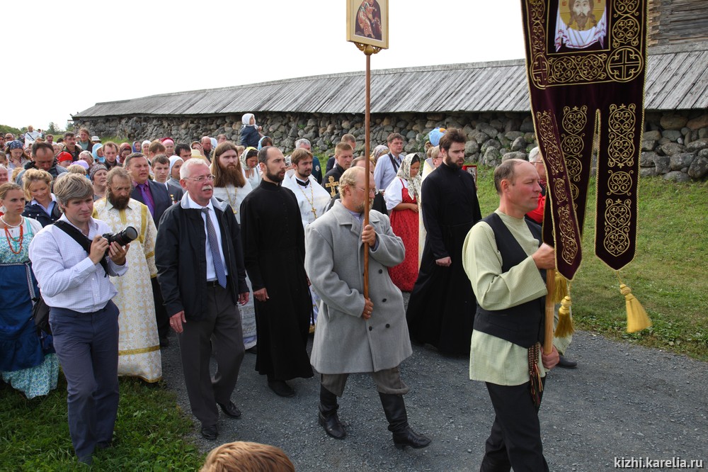 Престольный праздник церкви Преображения Господня