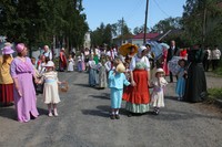 На празднике музея «Кижи» Иллюзии Старого города