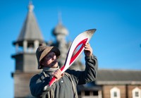 Кижские талисманы для олимпийцев. Фото Тиккоевой Надежды.