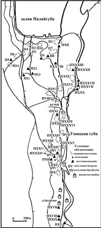 Рис.1. План пегремского археологического комплекса